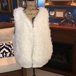 Michael Kors faux fur reversible vest